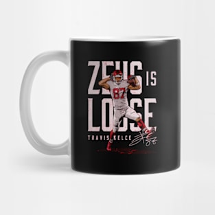 Travis Kelce Kansas City Zeus Is Loose Mug